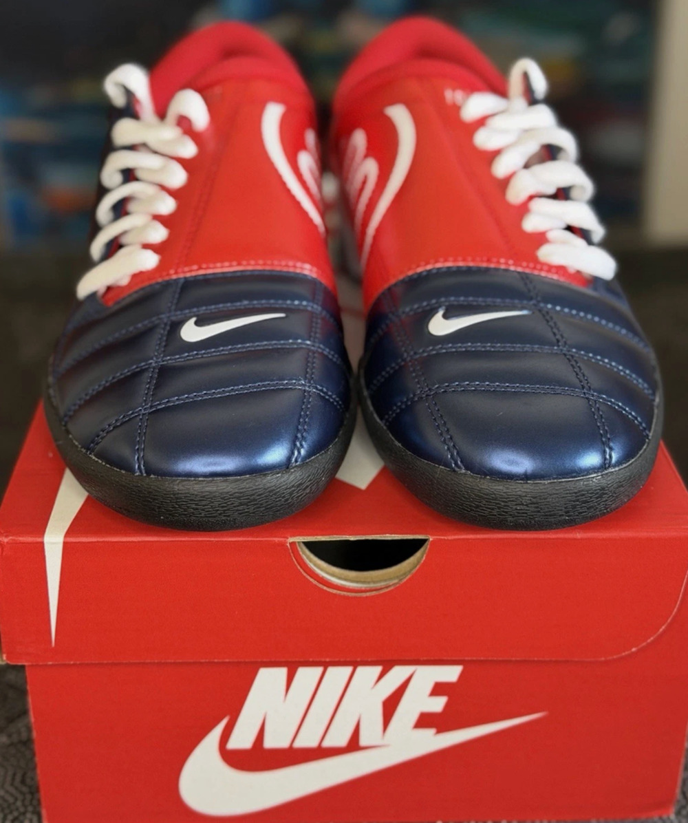 Nike Total 90 Midnight Navy White I17631 400 Mens Size 8.5 Womens Size 10